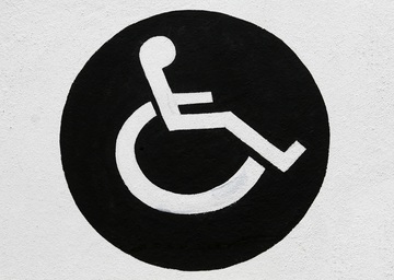 Behinderte Menschen leben von Taschengeld