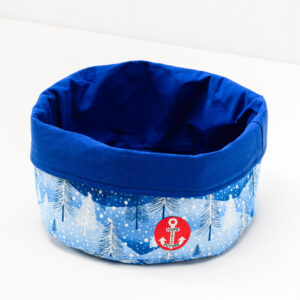 Brotkörbchen „Gusto“ Blaue Weihnachten